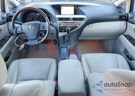 2011 Lexus Rx 350 z USA, uszkodzony, nr VIN 2T2BK1BA1BC120764